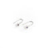 Amethyst Dot Earrings in Silver